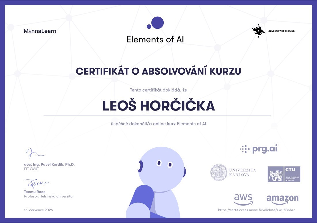 Elements of AI — Základy AI